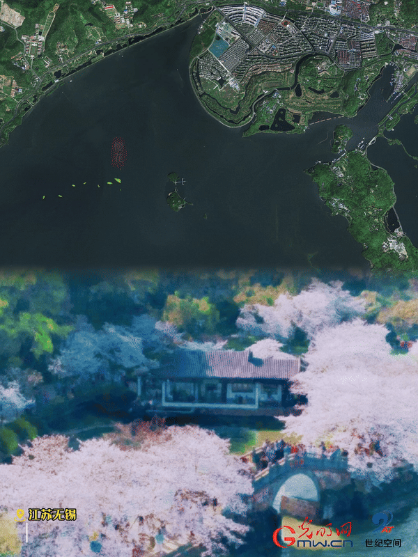 清明游玩賞花圖鑒來(lái)了！衛(wèi)星鏡頭帶你先睹為快