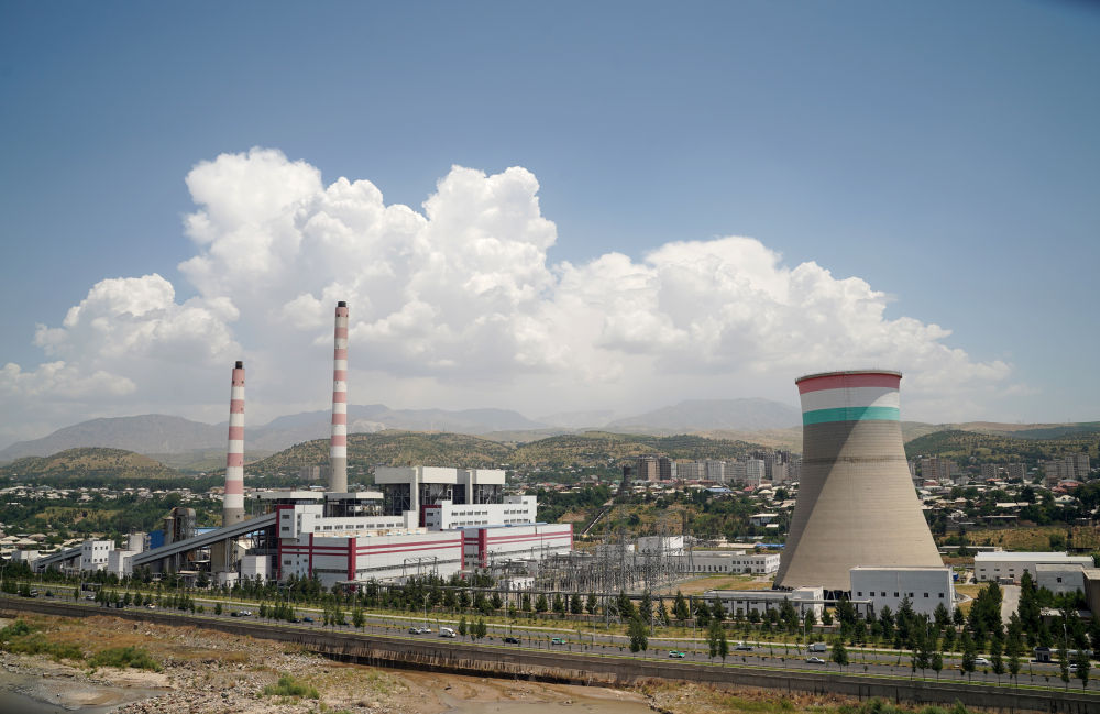 杜尚別2號(hào)熱電廠（2024年6月22日攝）。